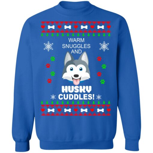 Warm snuggles and Husky cuddles christmas sweater $19.95 redirect10202021221038 9