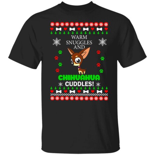 Warm snuggles and chihuahua cuddles Christmas sweater $19.95 redirect10202021221051 10