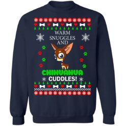 Warm snuggles and chihuahua cuddles Christmas sweater $19.95