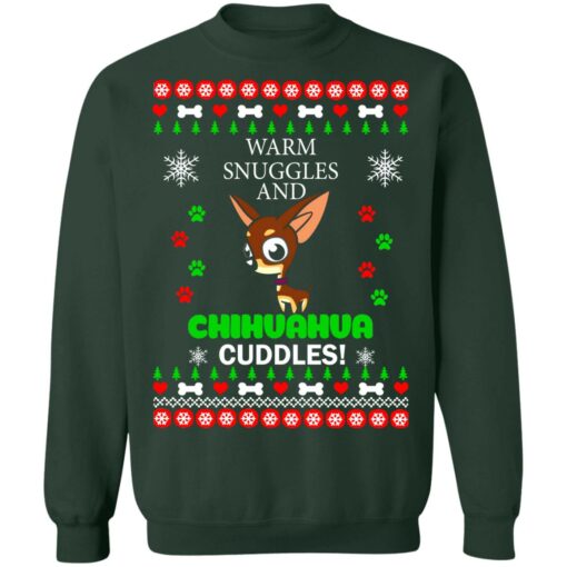 Warm snuggles and chihuahua cuddles Christmas sweater $19.95 redirect10202021221051 8