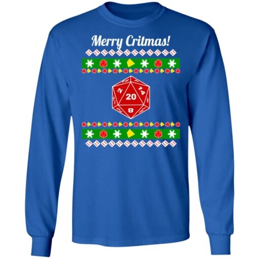 Merry Critmas Christmas sweater $19.95