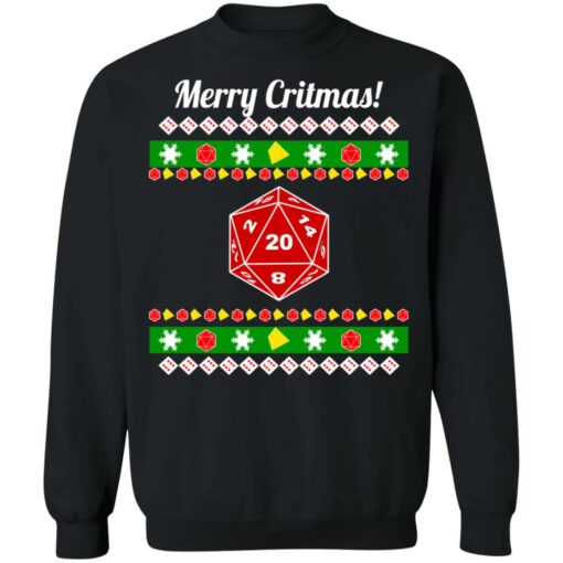 Merry Critmas Christmas sweater $19.95