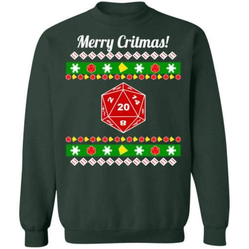 Merry Critmas Christmas sweater $19.95