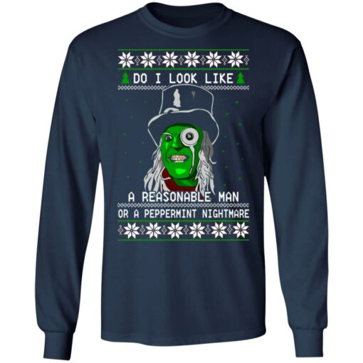 Mighty Boosh The Hitcher do I look like a reasonable man Christmas sweater $19.95