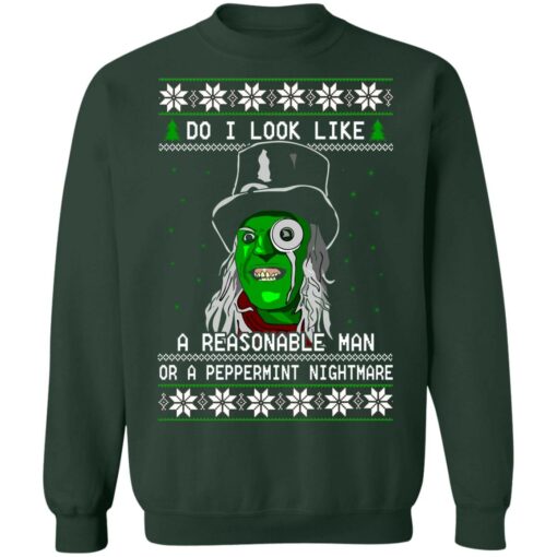 Mighty Boosh The Hitcher do I look like a reasonable man Christmas sweater $19.95 redirect10212021011014 3