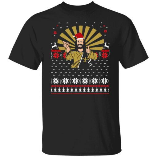 Jesus Santa Ugly Christmas sweater $19.95 redirect10212021011017 10