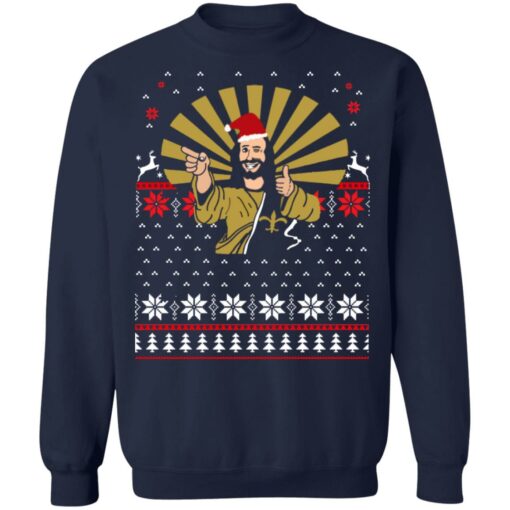 Jesus Santa Ugly Christmas sweater $19.95