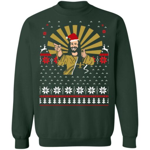 Jesus Santa Ugly Christmas sweater $19.95 redirect10212021011017 8