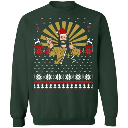 Jesus Santa Ugly Christmas sweater $19.95