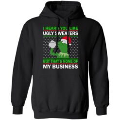 Kermit The Frog i heard you like ugly sweaters Christmas sweater $19.95 redirect10212021011042 3