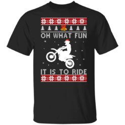 Motocross oh what fun it is to ride Christmas sweater $19.95
