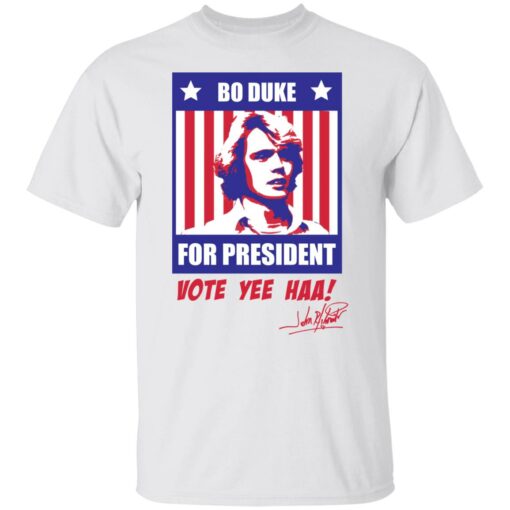 Bo Duke for president shirt $19.95