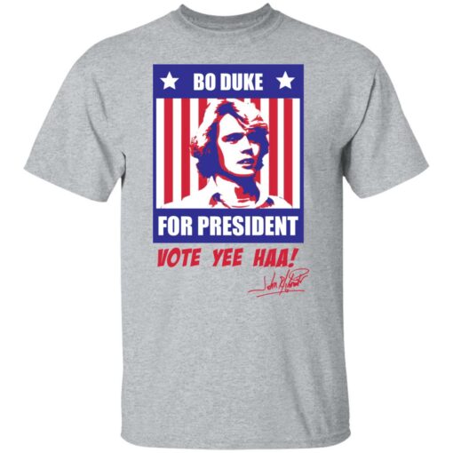 Bo Duke for president shirt $19.95