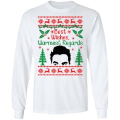 David Rose best wishes Warmest Regards Christmas sweater $19.95 redirect10212021071011 1