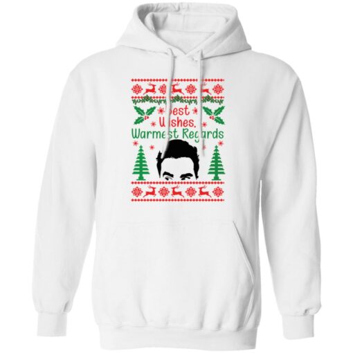 David Rose best wishes Warmest Regards Christmas sweater $19.95 redirect10212021071011 3