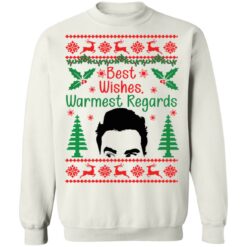 David Rose best wishes Warmest Regards Christmas sweater $19.95 redirect10212021071011 5