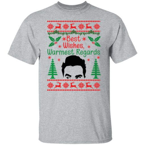 David Rose best wishes Warmest Regards Christmas sweater $19.95 redirect10212021071011 9