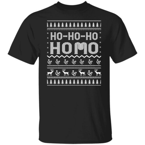 Ho ho ho Ugly Homo Merry Christmas sweater $19.95