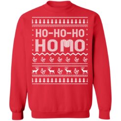 Ho ho ho Ugly Homo Merry Christmas sweater $19.95 redirect10222021001044 7