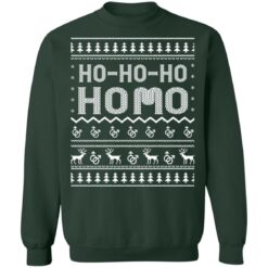 Ho ho ho Ugly Homo Merry Christmas sweater $19.95 redirect10222021001044 8