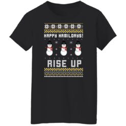 Happy Hamildays rise up Christmas sweater $19.95 redirect10222021001048 11