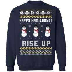 Happy Hamildays rise up Christmas sweater $19.95