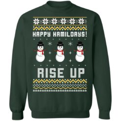Happy Hamildays rise up Christmas sweater $19.95 redirect10222021001048 8