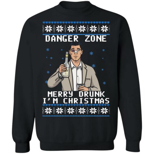 Archer danger zone Merry drunk i'm Christmas sweater $19.95 redirect10222021001058 6