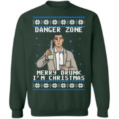 Archer danger zone Merry drunk i'm Christmas sweater $19.95 redirect10222021001058 8