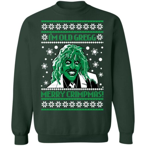 I'm Old Gregg merry crimpmas Christmas sweater $19.95 redirect10222021011036 1