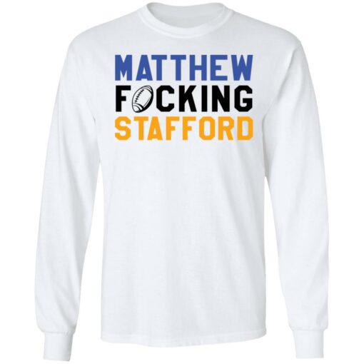 Matthew f*cking stafford shirt $19.95