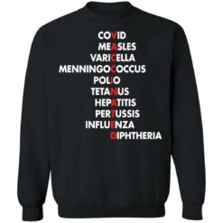 Covid measles varicella meningococcus polio shirt $19.95