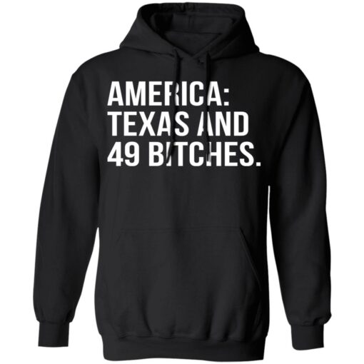 America texas and 49 bitches shirt $19.95