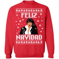 Feliz Navidad Selena Christmas sweater $19.95