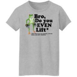 Frog bro do you even lift shirt $19.95 redirect10272021021030 19