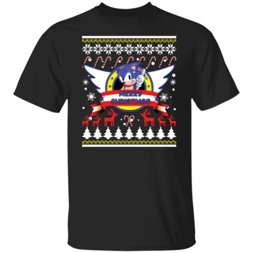 Sonic the hedgehog merry Christmas sweater $19.95