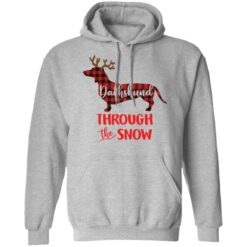 Dachshund through the snow Christmas shirt $19.95