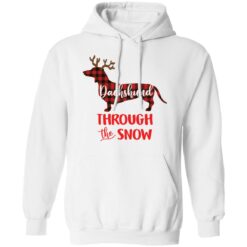 Dachshund through the snow Christmas shirt $19.95 redirect10272021071047 3