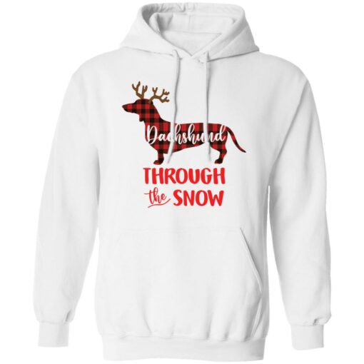 Dachshund through the snow Christmas shirt $19.95 redirect10272021071047 3