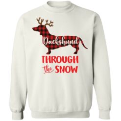 Dachshund through the snow Christmas shirt $19.95 redirect10272021071047 5