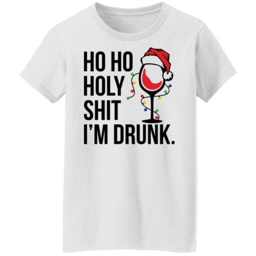 Wine Ho ho holy shit i’m drunk Christmas shirt $19.95 redirect10282021031015 10