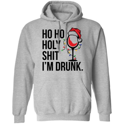 Wine Ho ho holy shit i’m drunk Christmas shirt $19.95 redirect10282021031015 2