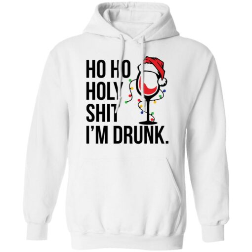 Wine Ho ho holy shit i’m drunk Christmas shirt $19.95 redirect10282021031015 3