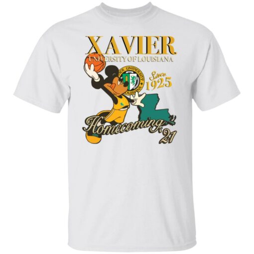 Xavier University of Louisiana homecoming 21 shirt $19.95 redirect10282021031035 2