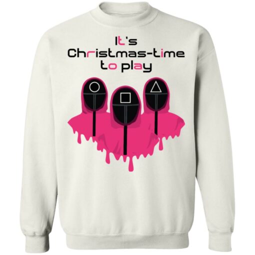 It’s Christmas time to play Squid Game Christmas sweater $19.95
