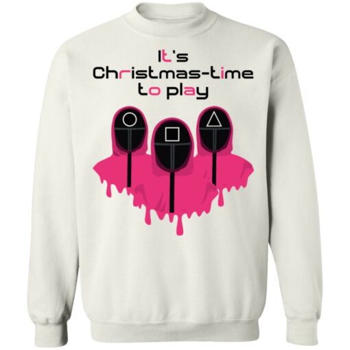 It’s Christmas time to play Squid Game Christmas sweater $19.95