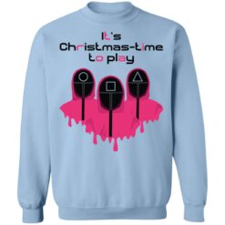 It’s Christmas time to play Squid Game Christmas sweater $19.95