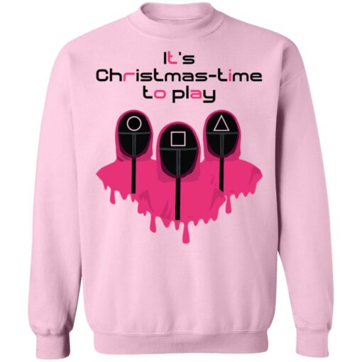 It’s Christmas time to play Squid Game Christmas sweater $19.95
