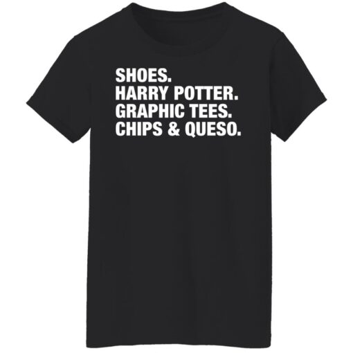 Shoes Harry Potter graphic tees chips and queso shirt $19.95