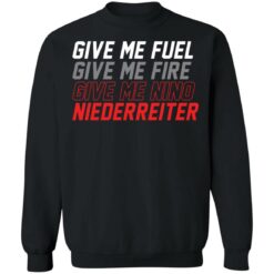 Give me fuel give me fire give me nino niederreiter shirt $19.95